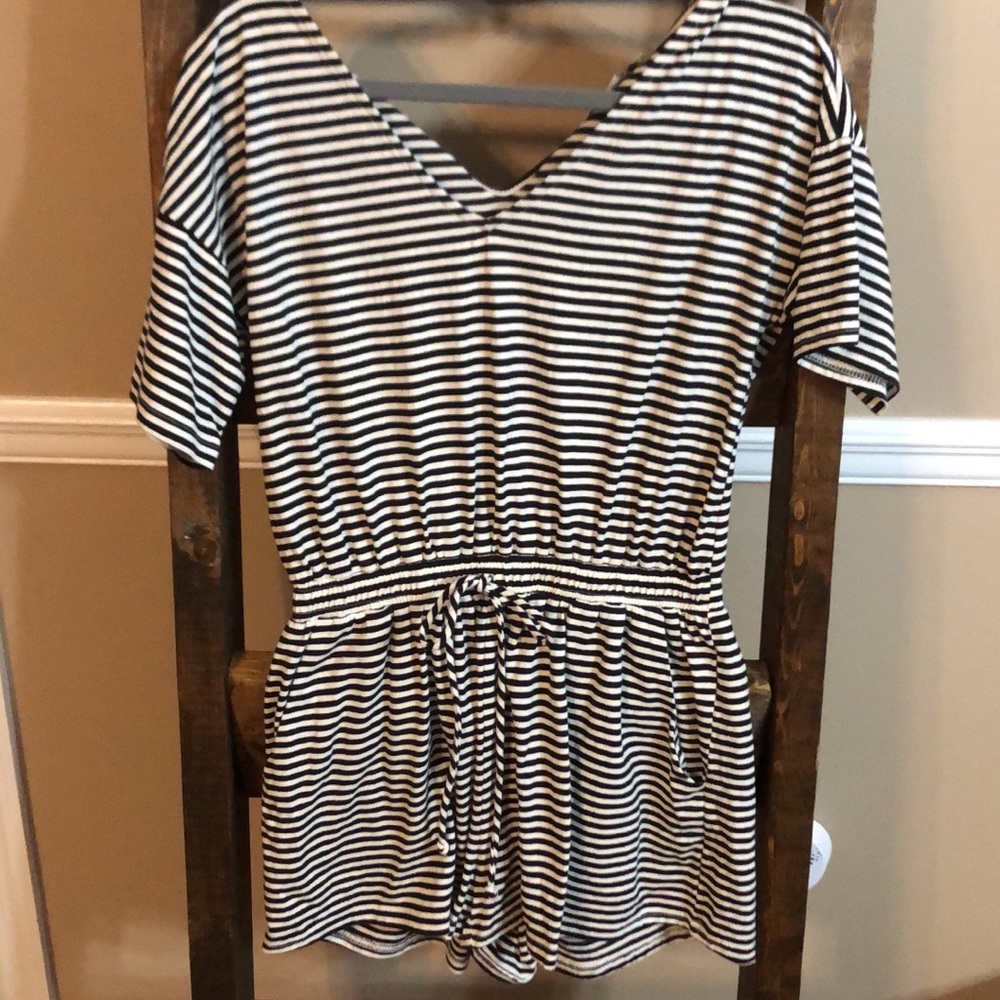 Striped Romper